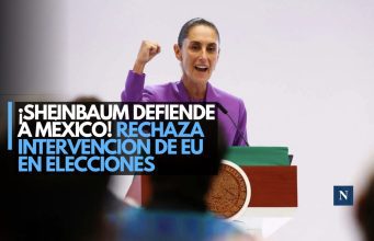 ¡Sheinbaum defiende a México! Rechaza intervención de EU en elecciones