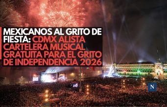 Mexicanos al grito de fiesta: CDMX alista cartelera musical gratuita para el Grito de Independencia 2026