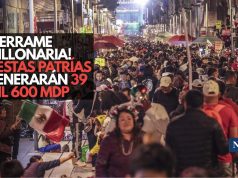 ¡Derrama…y no de alcohol! Fiestas Patrias dejarán 39 mil 600 mdp