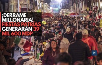 ¡Derrama…y no de alcohol! Fiestas Patrias dejarán 39 mil 600 mdp