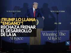 ¡Trump lo llama “engaño”! Rechaza frenar el desarrollo de la IA