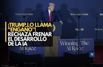 ¡Trump lo llama “engaño”! Rechaza frenar el desarrollo de la IA