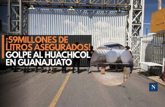 ¡59 millones de litros asegurados! Golpe al huachicol en Guanajuato
