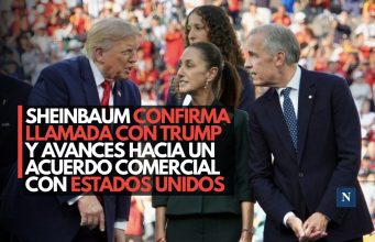 Sheinbaum confirma llamada con Trump y avances hacia un acuerdo comercial con Estados Unidos