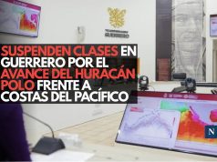 Suspenden clases en Guerrero por el avance del huracán Polo frente a costas del Pacífico