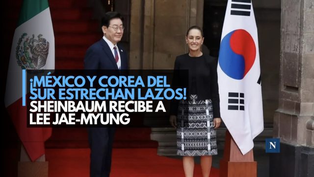¡México y Corea del Sur estrechan lazos! Sheinbaum recibe a Lee Jae-myung