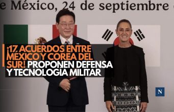 ¡17 acuerdos entre México y Corea del Sur! Proponen defensa y tecnología militar