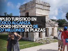 Empleo turístico en México alcanza récord histórico de 5.07 millones de plazas