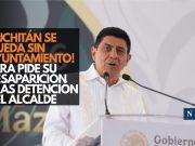 ¡Juchitán se queda sin Ayuntamiento! Jara pide su desaparición tras detención del alcalde