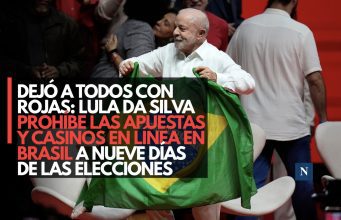 Dejó a todos con rojas: Lula da Silva prohíbe las apuestas y casinos en línea en Brasil a nueve días de las elecciones