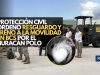 Protección Civil ordenó resguardo y freno a la movilidad en BCS por el huracán Polo