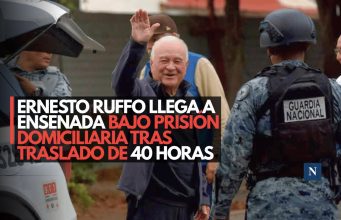 Ernesto Ruffo llega a Ensenada bajo prisión domiciliaria tras traslado de 40 horas