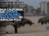Baja California Sur reporta saldo blanco tras el paso del huracán Polo