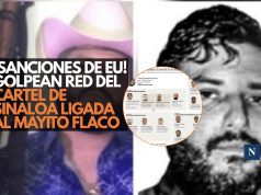 ¡Sanciones de EU! Golpean red del Cártel de Sinaloa ligada al Mayito Flaco