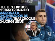 Se fue el “Bicho” : Cristiano Ronaldo abandona la concentración de Portugal tras choque con Jorge Jesus
