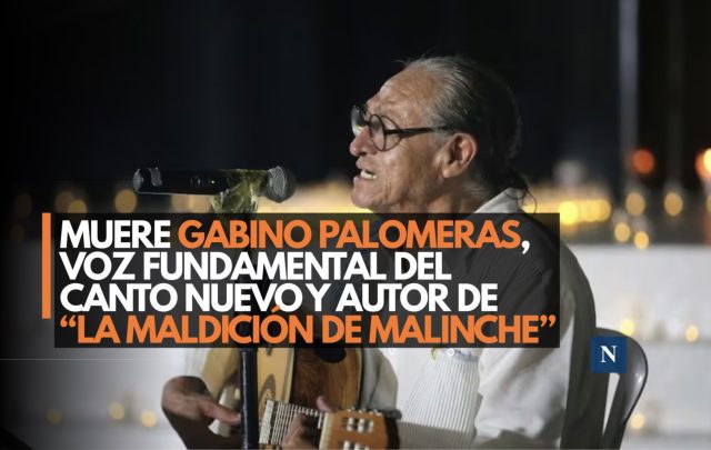 Muere Gabino Palomares, voz fundamental del Canto Nuevo y autor de “La maldición de Malinche”