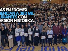 Becas en Edomex benefician a 382 mil estudiantes con inversión histórica