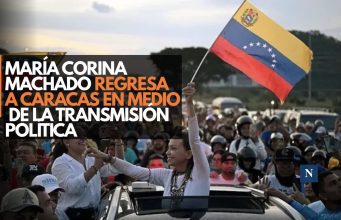 María Corina Machado regresa a Caracas en medio de la transición política