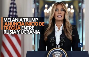 Melania Trump anuncia inicio de tregua entre Rusia y Ucrania