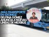¡Más transporte en Edomex! Delfina Gómez anuncia 4 nuevas líneas de Mexibús