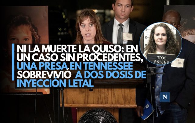 Ni la muerte la quiso: En un caso sin precedentes, una presa en Tennessee sobrevivió a dos dosis de inyección letal