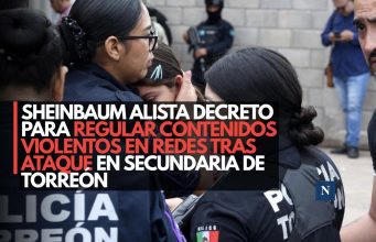 Sheinbaum alista decreto para regular contenidos violentos en redes tras ataque en secundaria de Torreón