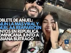 Doblete de Anuel: Yailin La Más Viral y Anuel AA reaparecen juntos en República Dominicana junto a Fabiana Buitrago