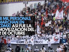 ¡8 mil personas marchan en CDMX! Así fue la movilización del 2 de octubre