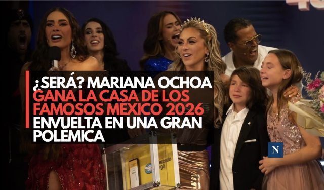 ¿Será? Mariana Ochoa gana La Casa de los Famosos México 2026 envuelta en una gran polémica