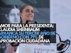 Amor para la presidenta: Claudia Sheinbaum arranca su tercer año de gobierno con 71% de aprobación ciudadana