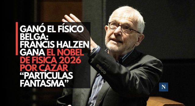 Ganó el físico belga: Francis Halzen gana el Nobel de Física 2026 por cazar “partículas fantasma”