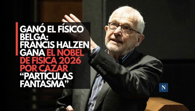 Ganó el físico belga: Francis Halzen gana el Nobel de Física 2026 por cazar “partículas fantasma”