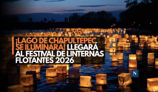 ¡Lago de Chapultepec se iluminará! Llegará el Festival de Linternas Flotantes 2026