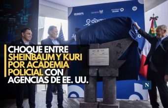 Choque entre Sheinbaum y Kuri por academia policial con agencias de EE. UU.