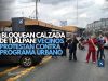 ¡Bloquean Calzada de Tlalpan! Vecinos protestan contra programa urbano