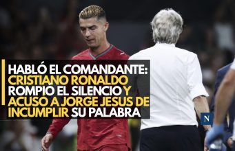 Habló el comandante: Cristiano Ronaldo rompió el silencio y acusó a Jorge Jesus de incumplir su palabra