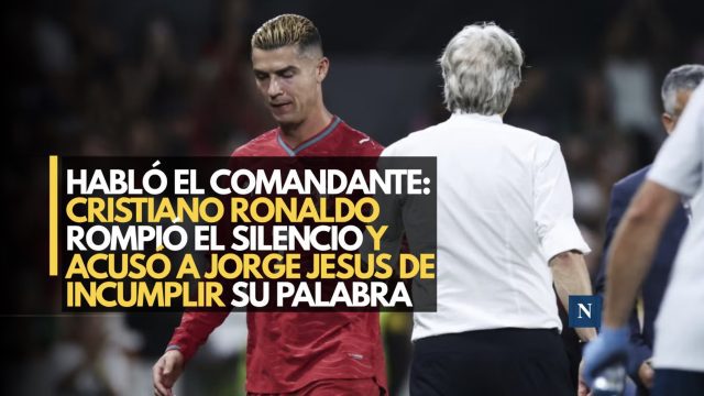 Habló el comandante: Cristiano Ronaldo rompió el silencio y acusó a Jorge Jesus de incumplir su palabra