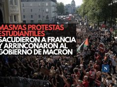 Masivas protestas estudiantiles sacudieron a Francia y arrinconaron al gobierno de Macron