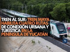 Tren al sur: Tren Maya habilita cuatro rutas de conexión urbana y turística en la Península de Yucatán