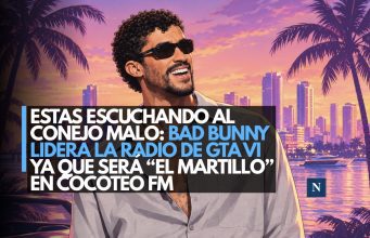 Estas escuchando al Conejo Malo: Bad Bunny lidera la radio de GTA VI ya que será “El Martillo” en Cocoteo FM