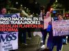 ¡Paro nacional en el IMSS! Trabajadores instalan plantón en Reforma