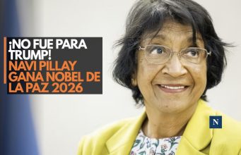 ¡No fue para Trump! Navi Pillay gana Nobel de la Paz 2026