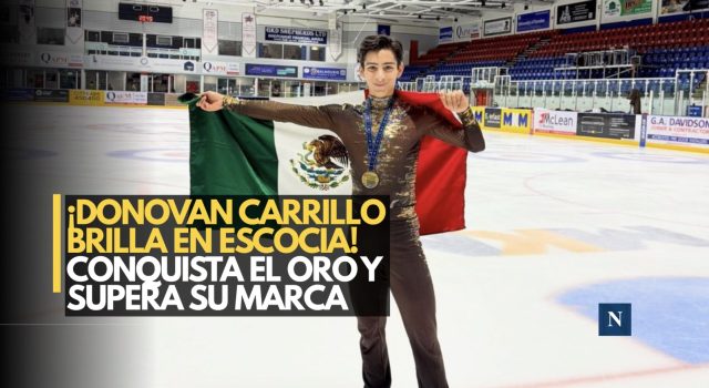 ¡Donovan Carrillo brilla en Escocia! Conquista el oro y supera su marca