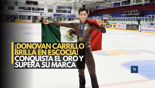 ¡Donovan Carrillo brilla en Escocia! Conquista el oro y supera su marca