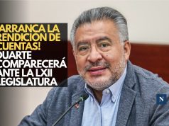 ¡Arranca la rendición de cuentas! Horacio Duarte comparece ante el Congreso