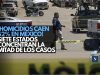 ¡Homicidios caen 52% en México! Siete estados concentran la mitad de los casos