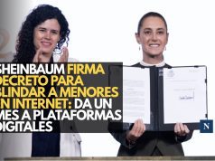 Sheinbaum firma decreto para blindar a menores en internet: da un mes a plataformas digitales