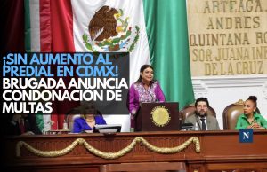 ¡Sin aumento al predial en CDMX! Brugada anuncia condonación de multas