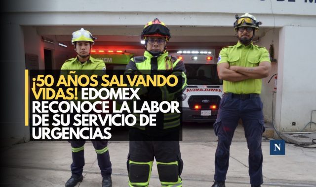 ¡50 años salvando vidas! Delfina Gómez reconoce la labor del Servicio de Urgencias