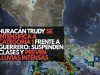 Huracán Trudy se intensifica a categoría 1 frente a Guerrero: suspenden clases y prevén lluvias intensas